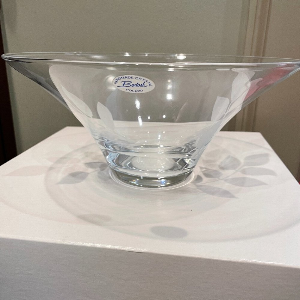 Badash Handmade Crystal Bowl